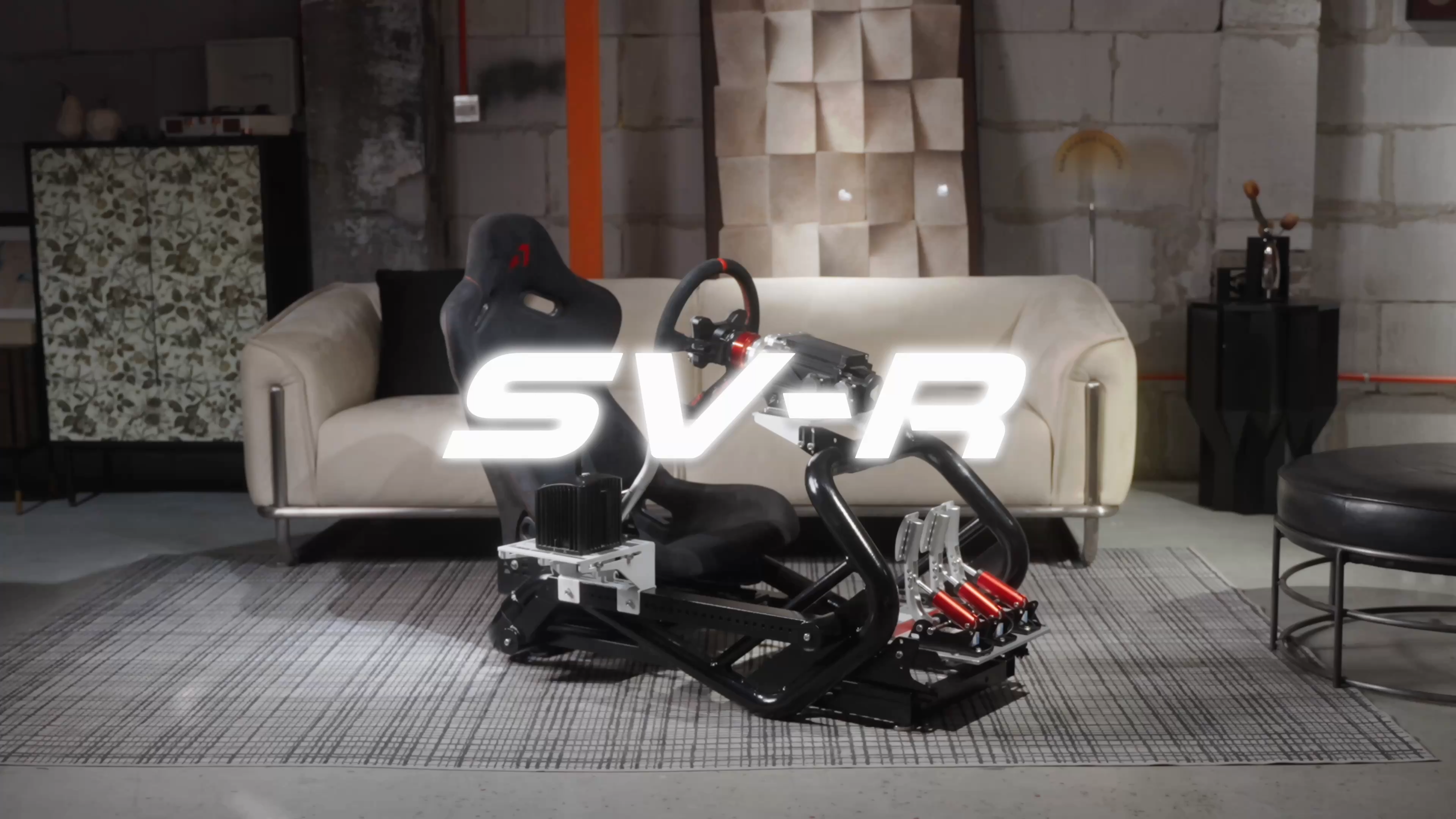 AZRACING SV-R Sim Racing Cockpit Aluminum Alloy Frame
