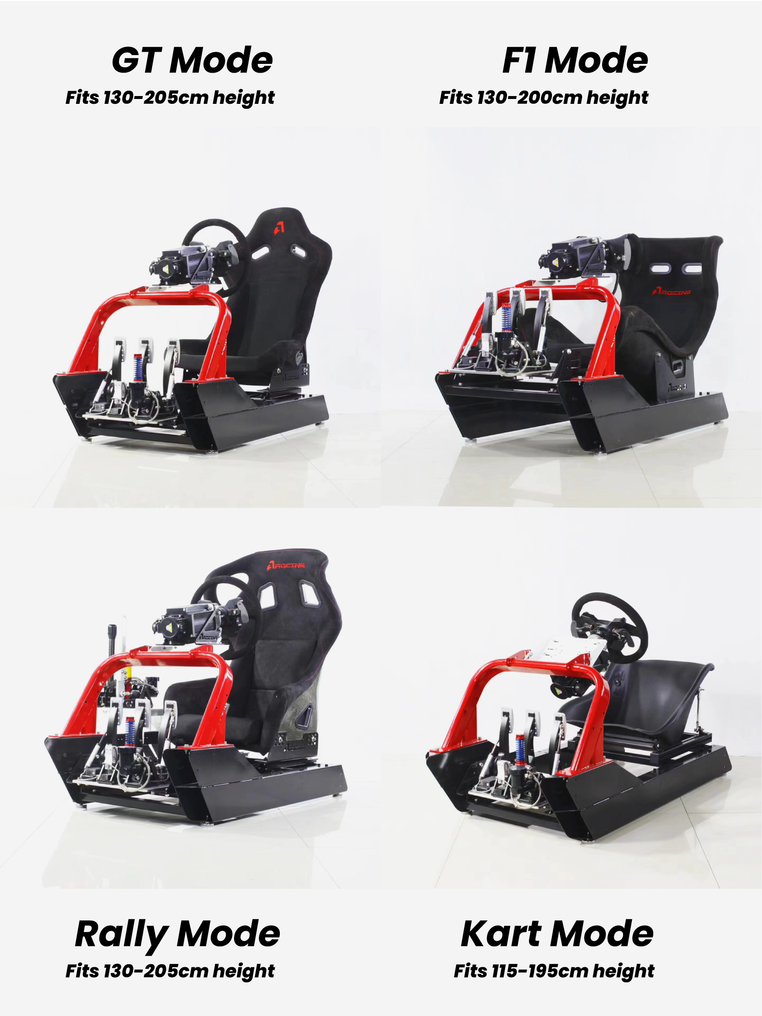 AZRACING CS-Pro sitting position